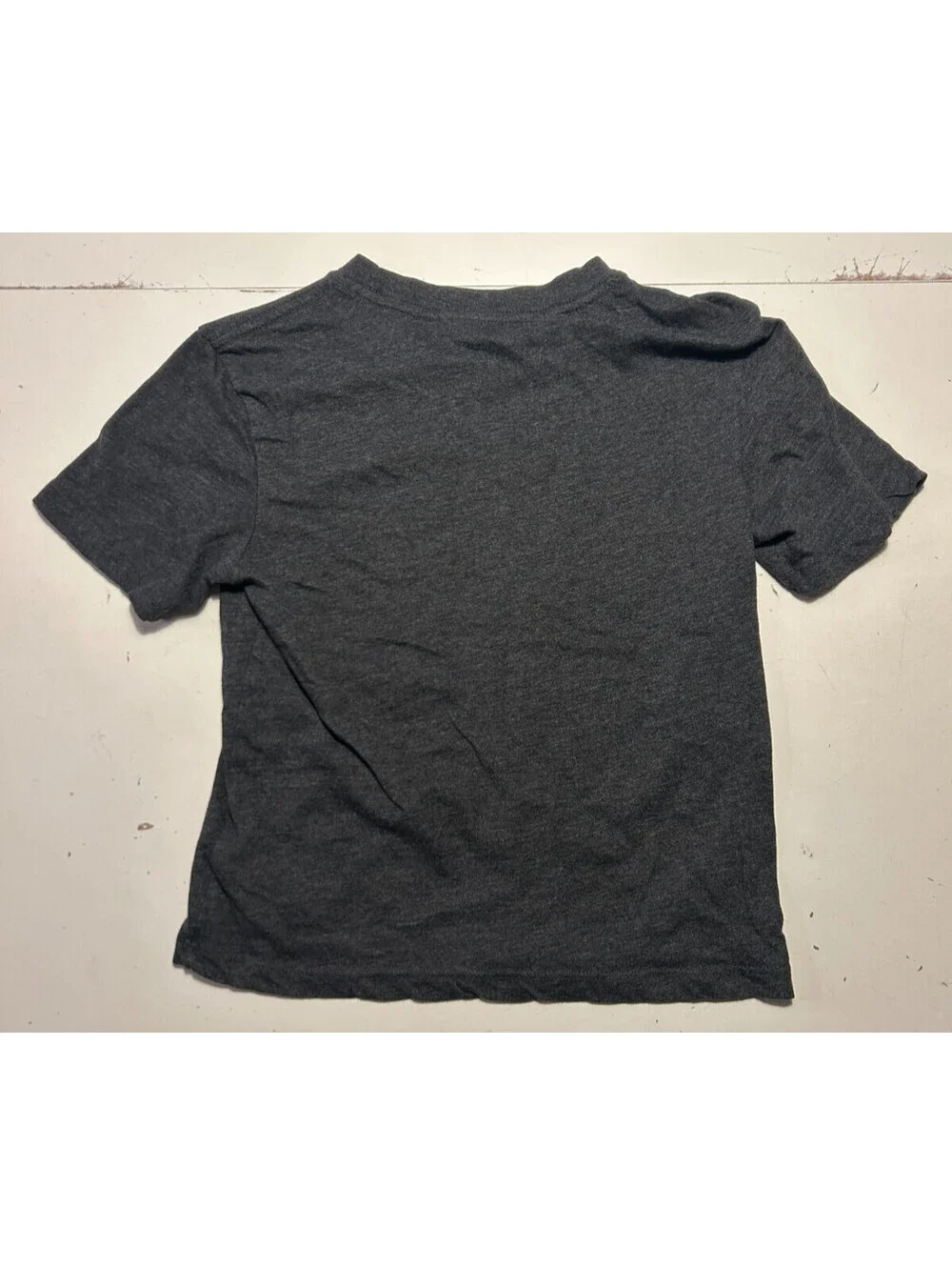 Old Navy Basic T Shirt Boys Size M (8) Short Sleeve Charcoal Gray